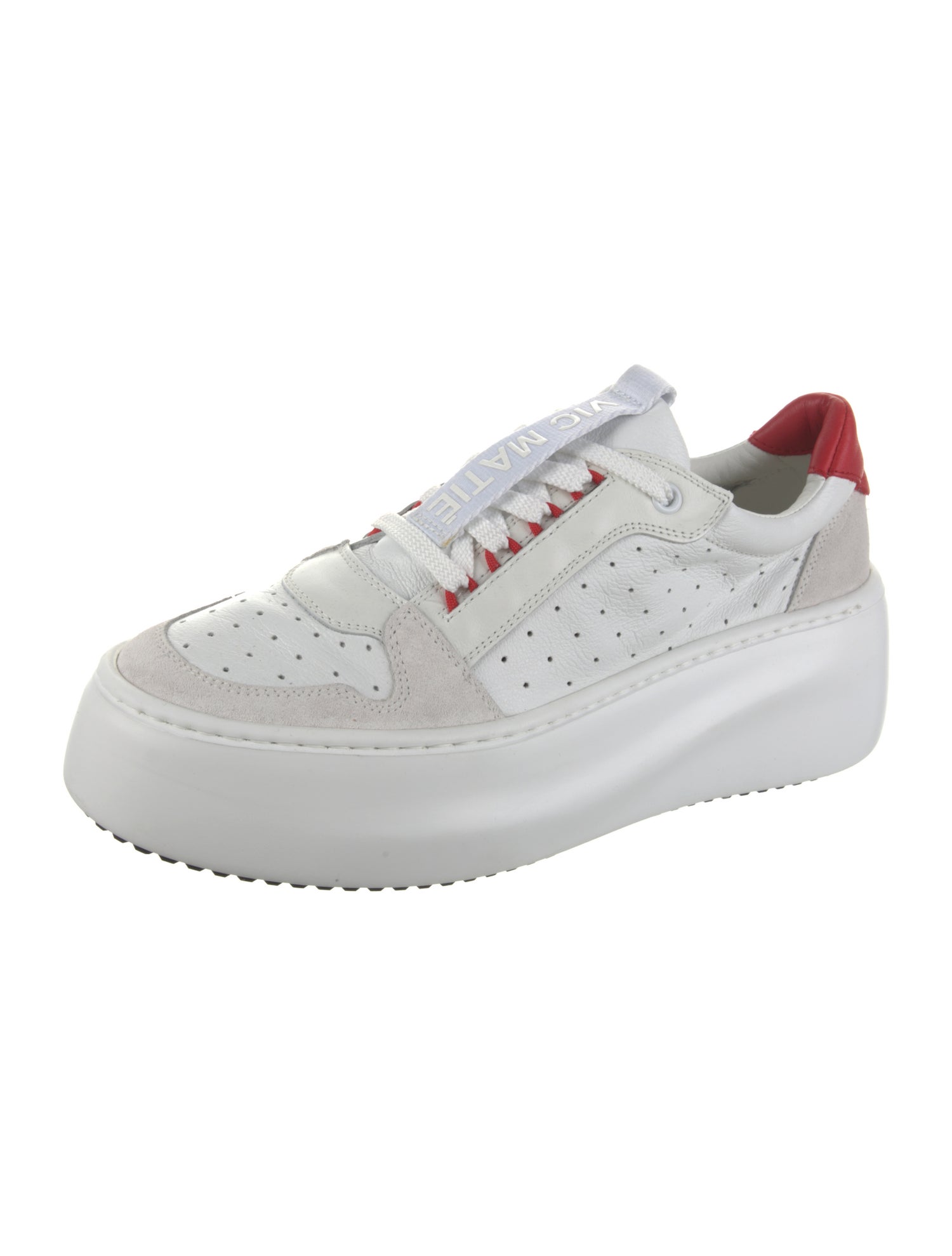 Vic Matie Leather Sneakers