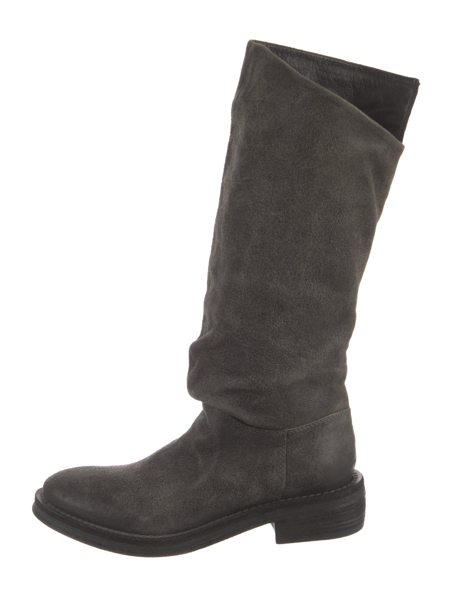 Vic Matie Suede Riding Boots
