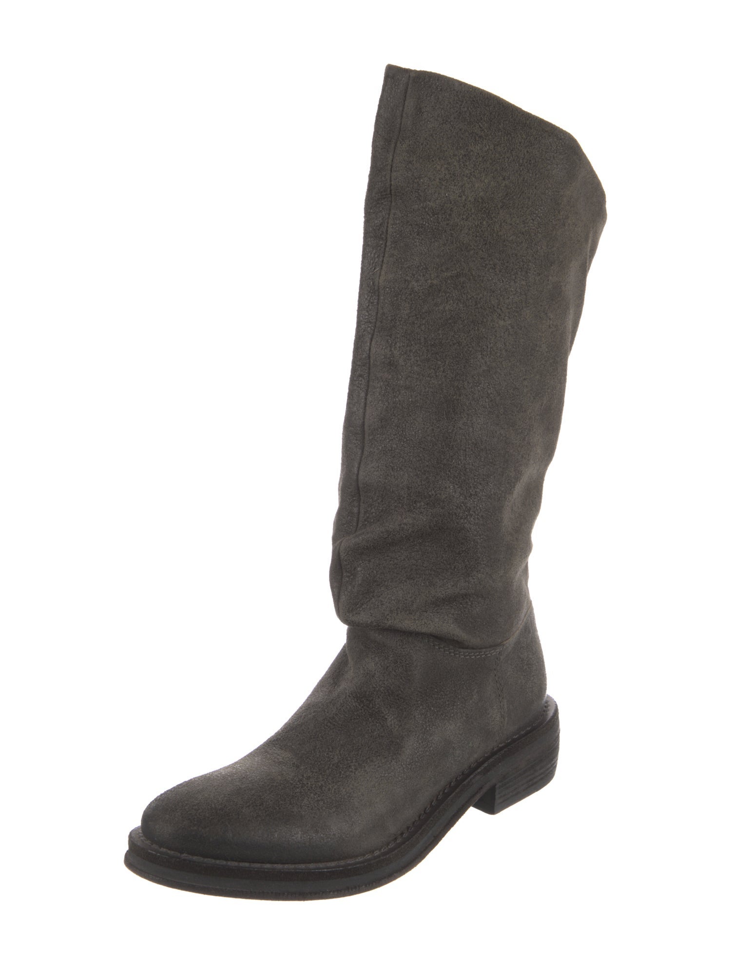 Vic Matie Suede Riding Boots