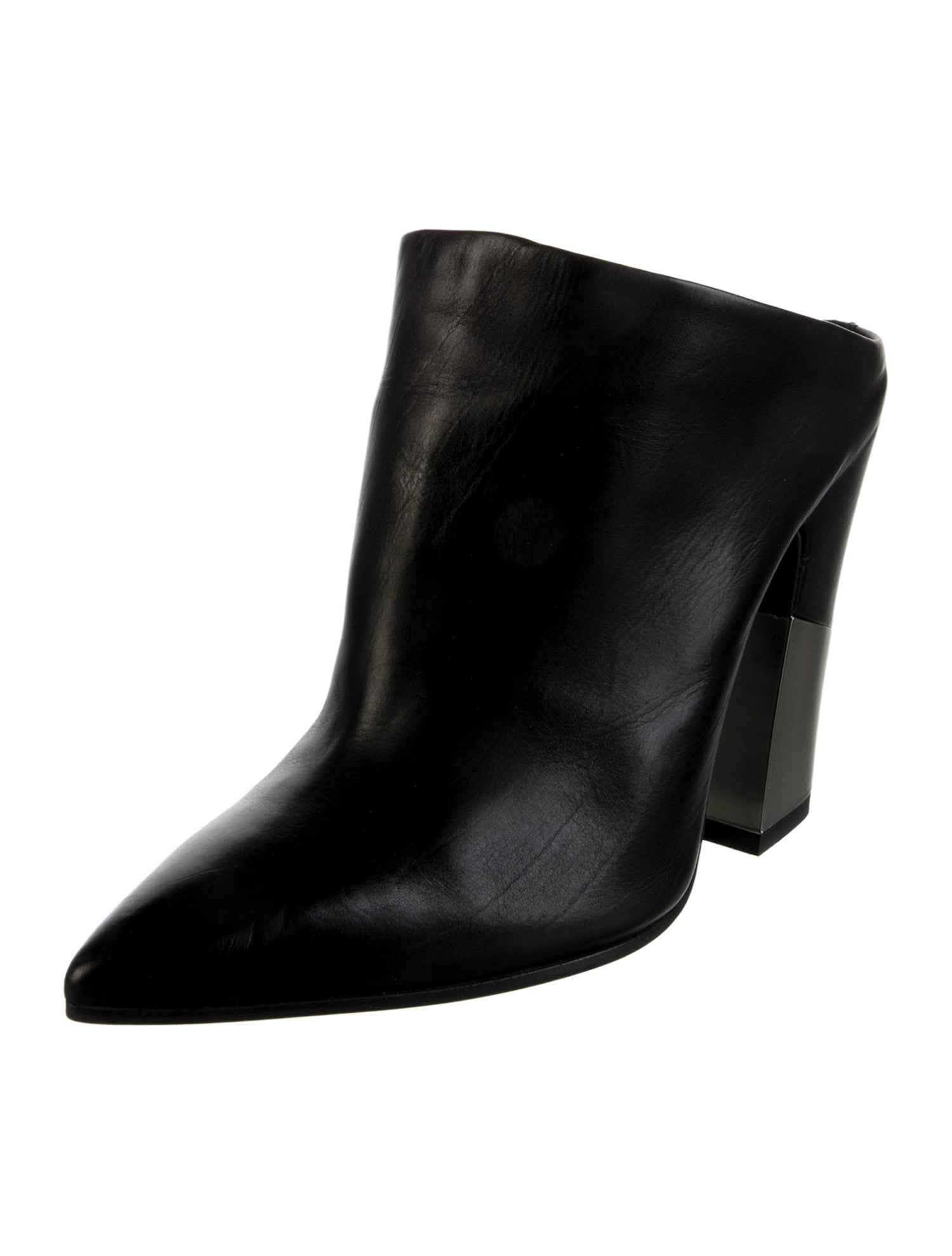 Vic Matie Leather Mules