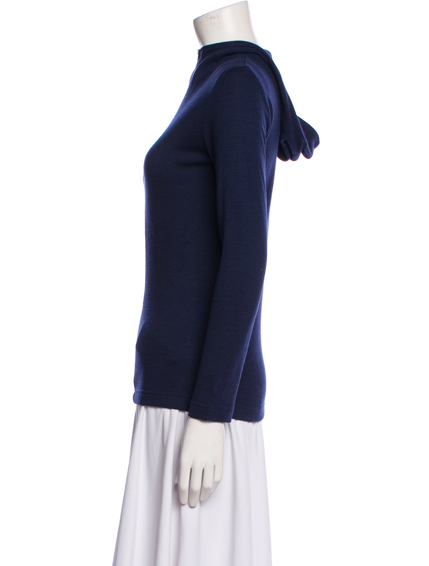 Valentino Jeans Mock Neck Long Sleeve Sweatshirt