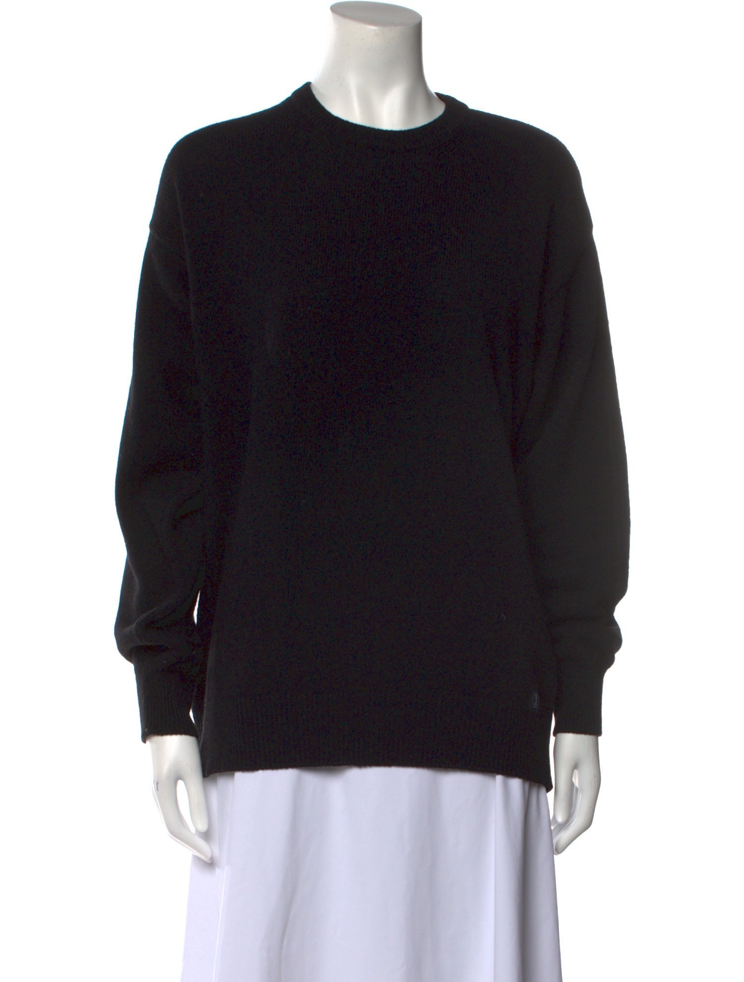 Valentino Jeans Virgin Wool Crew Neck Sweater