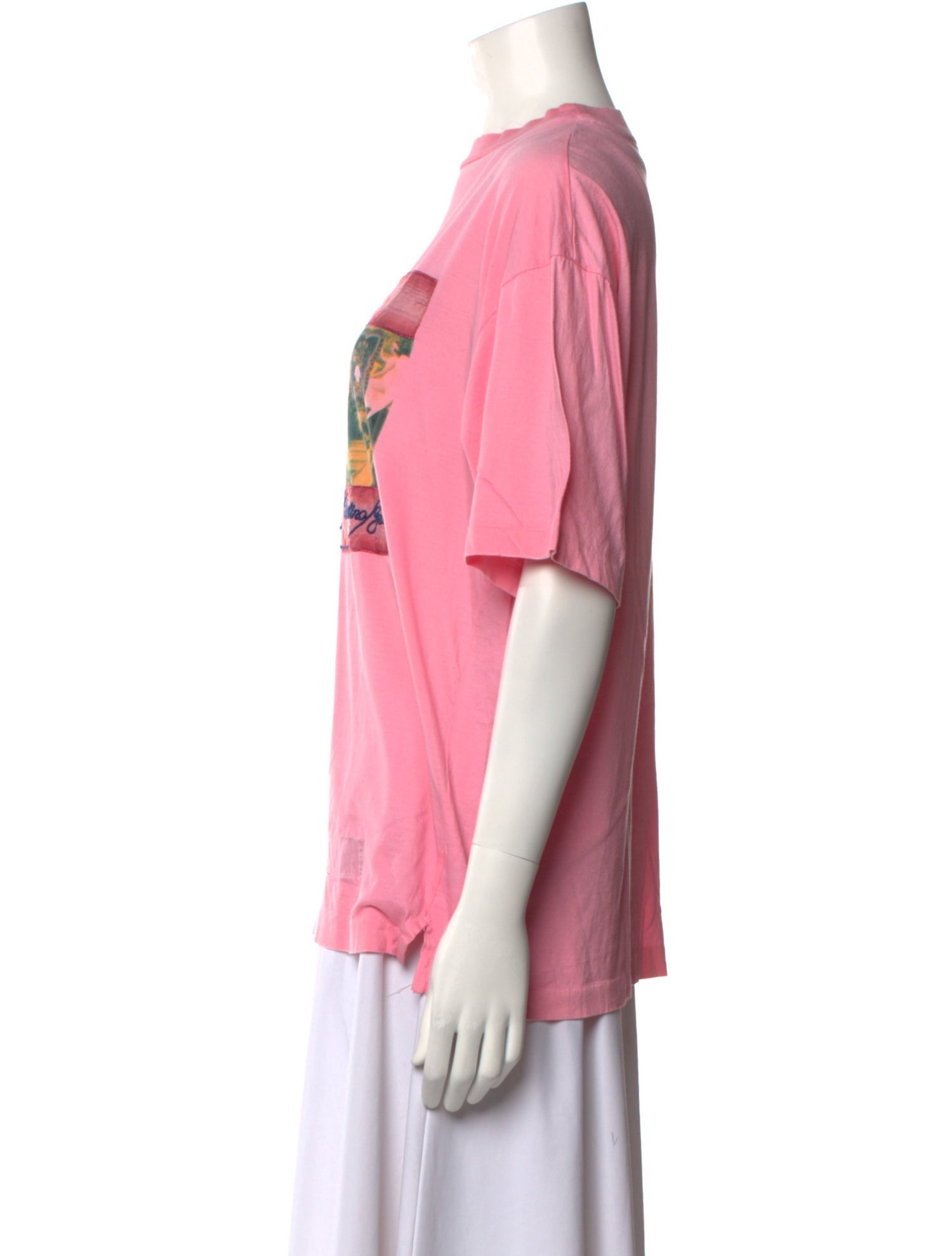 Valentino Jeans Graphic Print Crew Neck T-Shirt