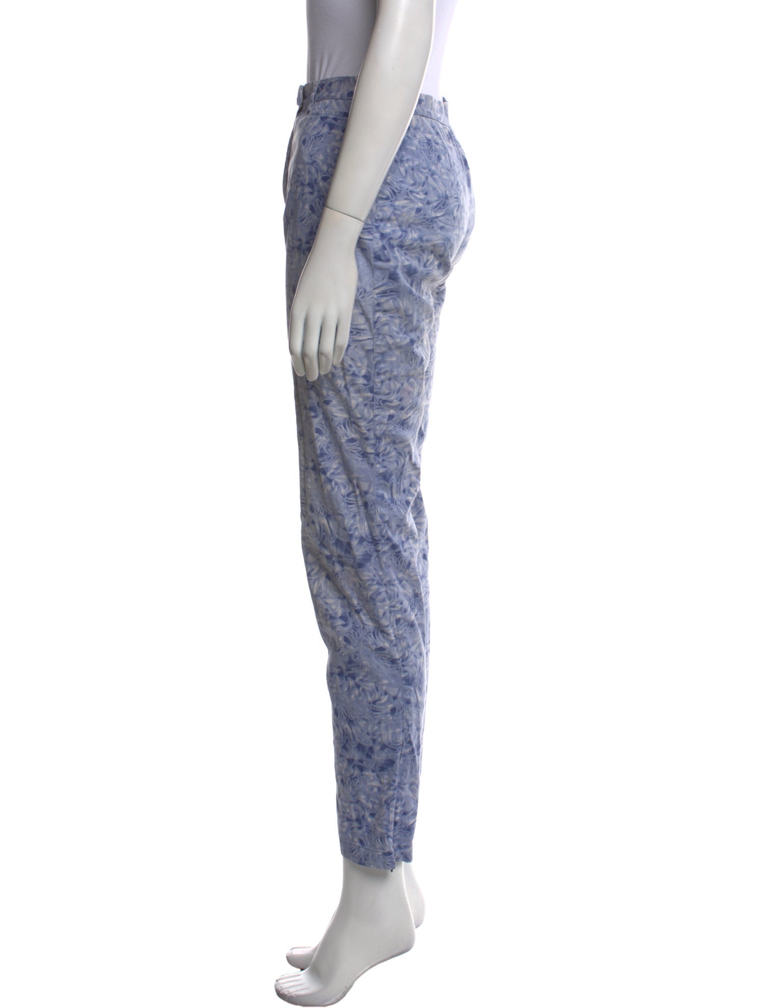 Valentino Jeans Printed Skinny Leg Pants