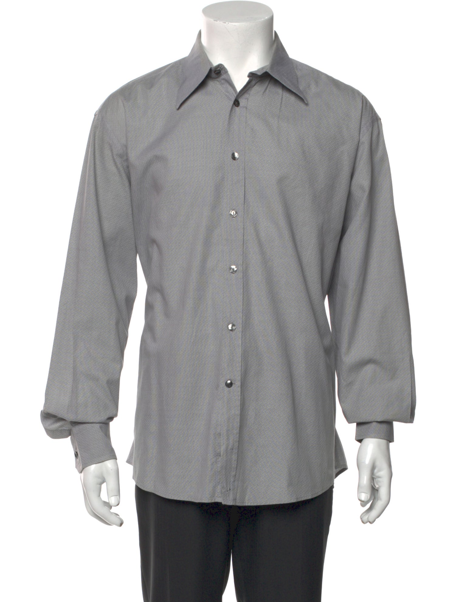 Versace Collection Long Sleeve Dress Shirt