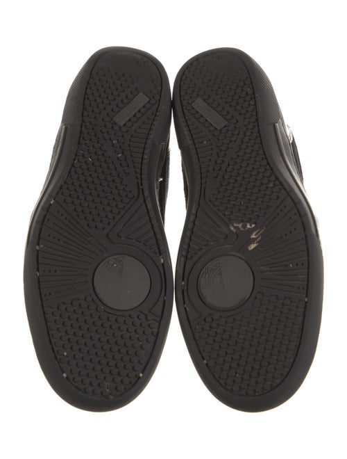 Versace Collection Suede Studded Accents Sneakers