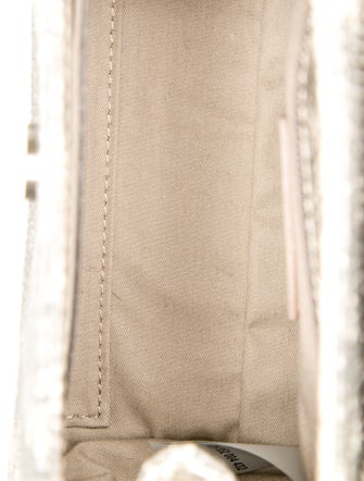 Versace Collection Leather Top Handle Bag