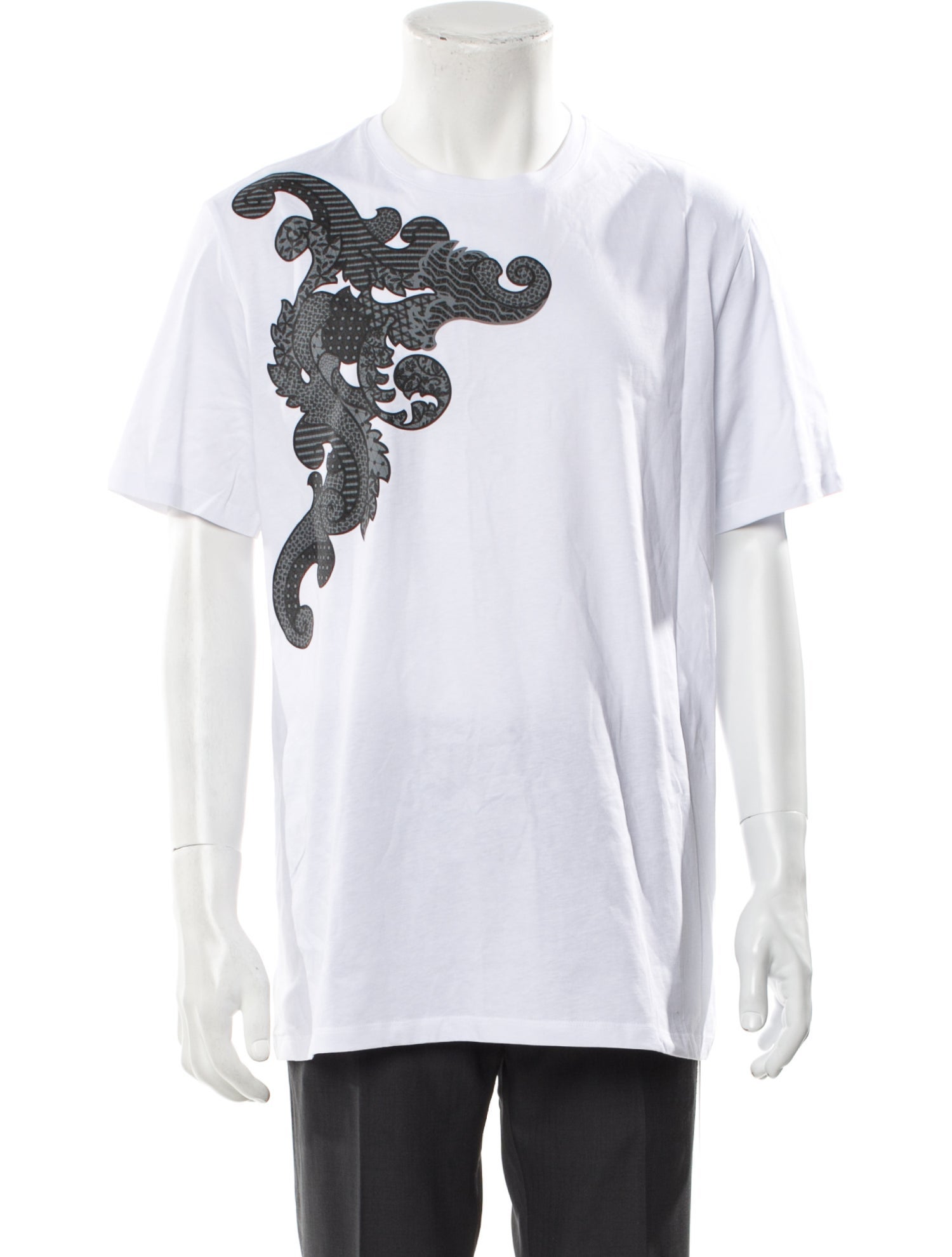 Versace Collection Medusa Insignia Crew Neck T-Shirt