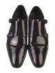 Versace Collection Leather Monk Straps