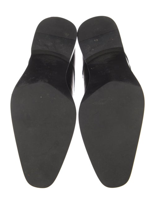 Versace Collection Leather Monk Straps