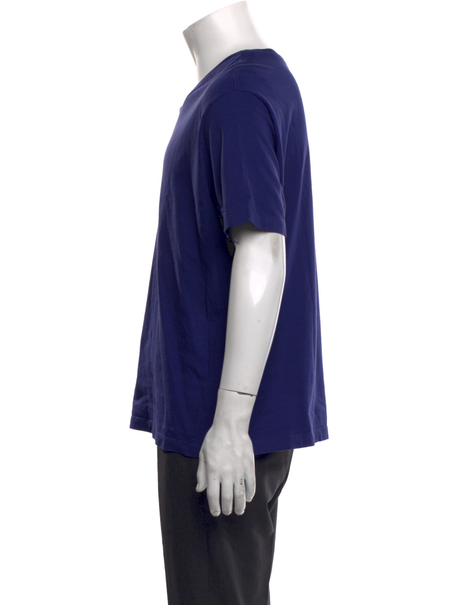 Versace Collection Graphic Print V-Neck T-Shirt