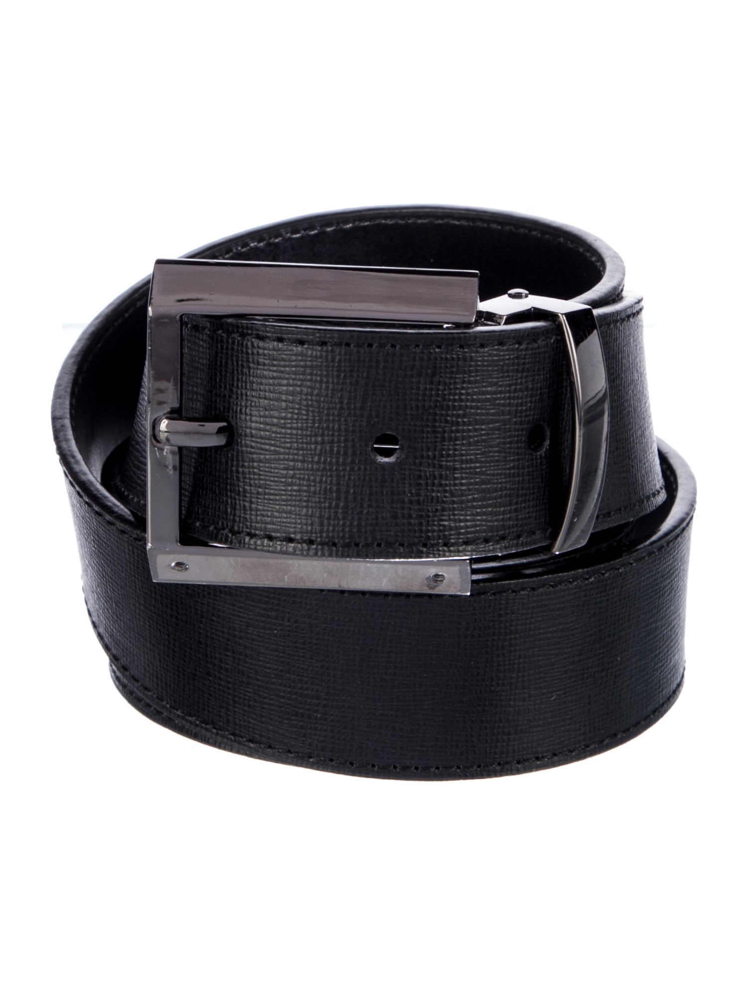 Versace Collection Leather Waist Belt