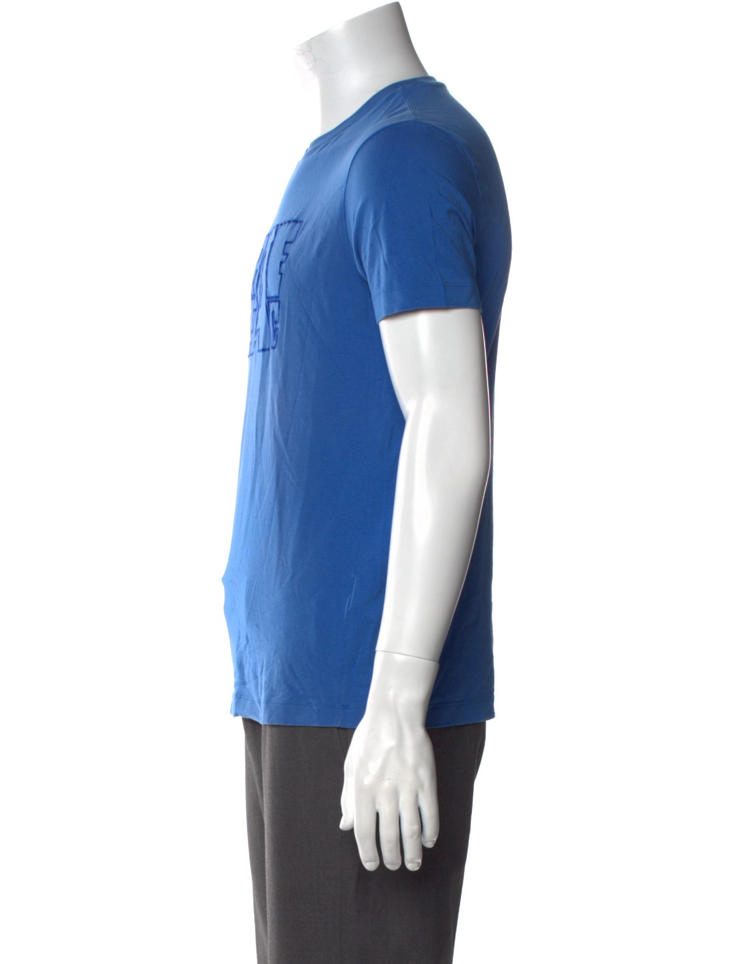 Versace Collection Graphic Print Crew Neck T-Shirt