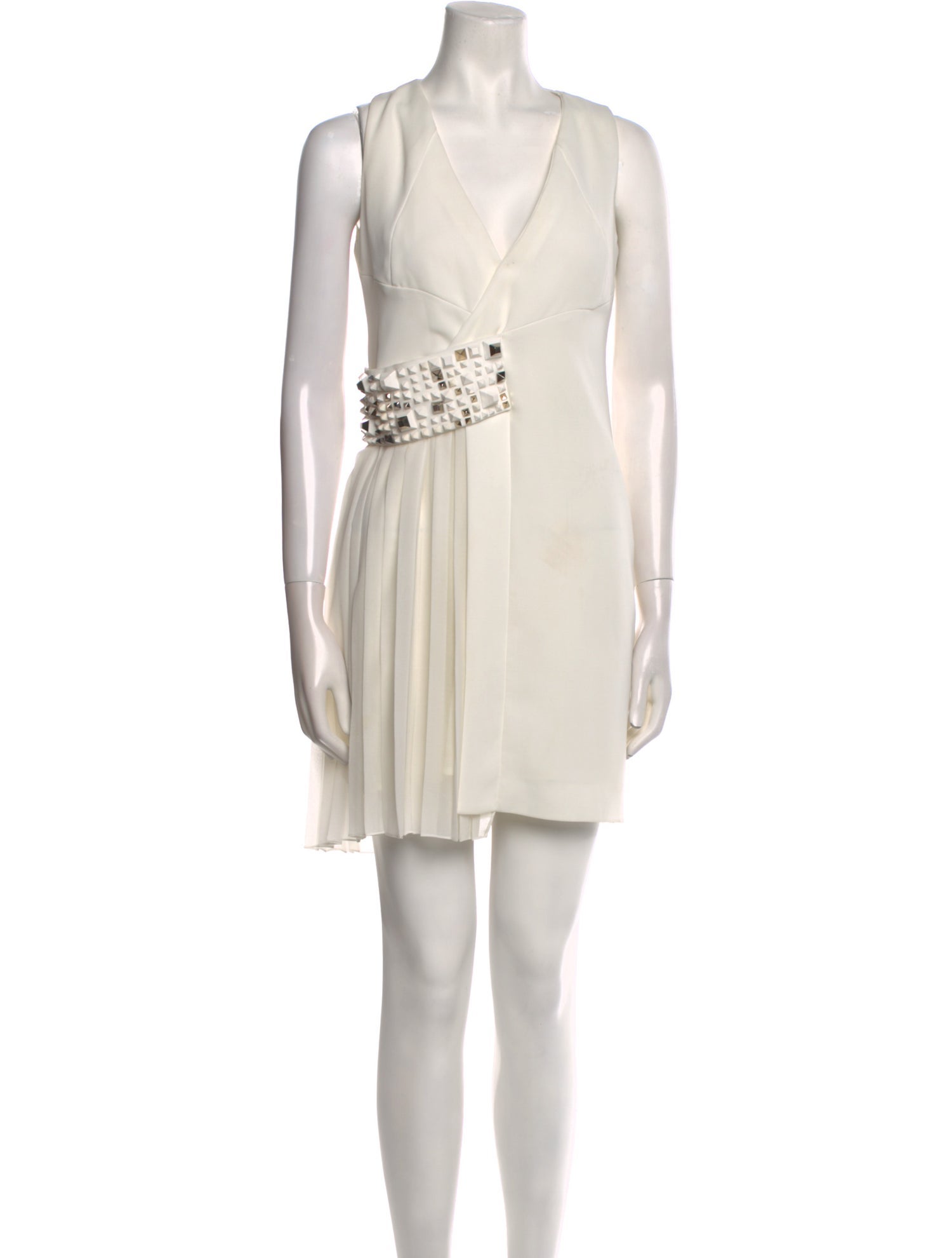 Versace Collection V-Neck Mini Dress