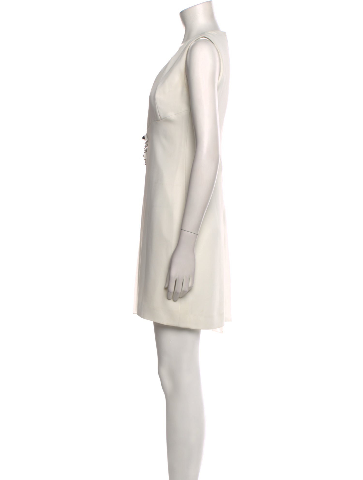 Versace Collection V-Neck Mini Dress