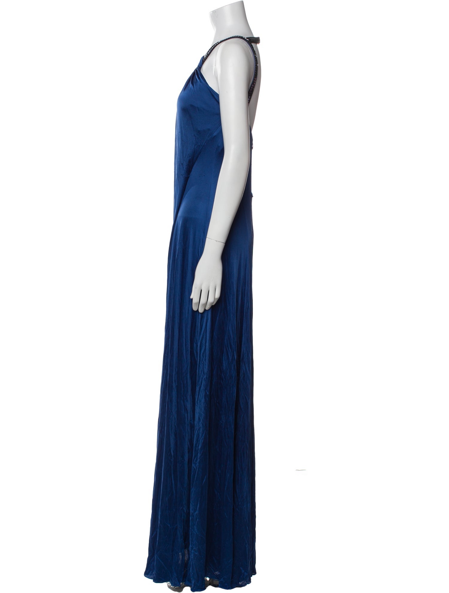 Versace Collection Halterneck Long Dress
