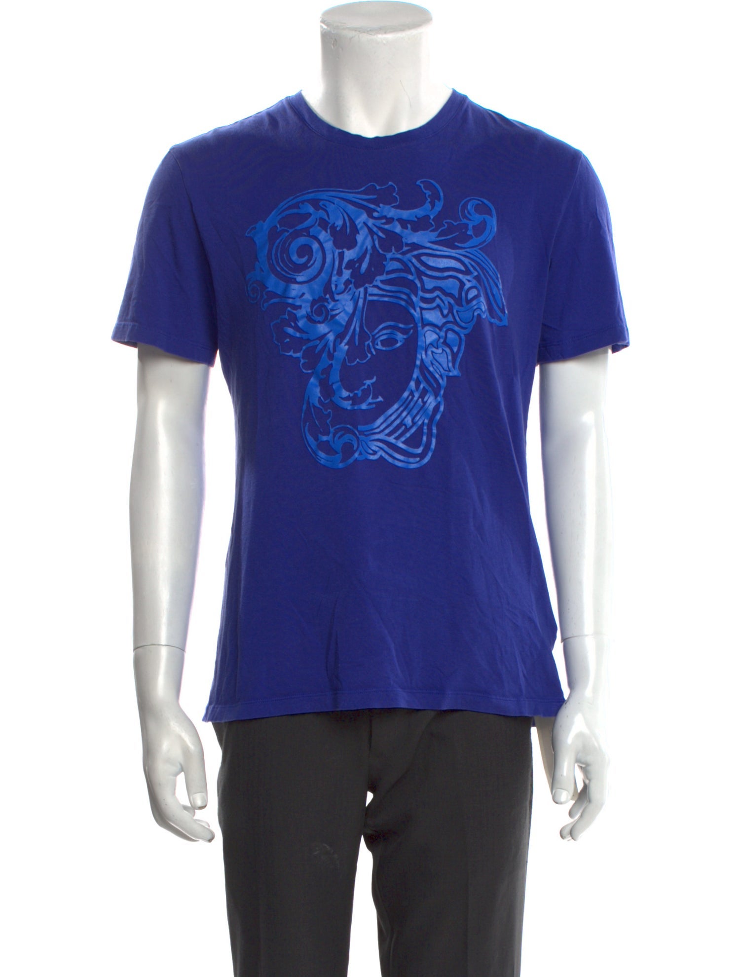 Versace Collection Medusa Insignia Crew Neck T-Shirt