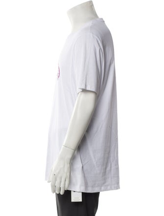 Versace Collection Graphic Print Crew Neck T-Shirt