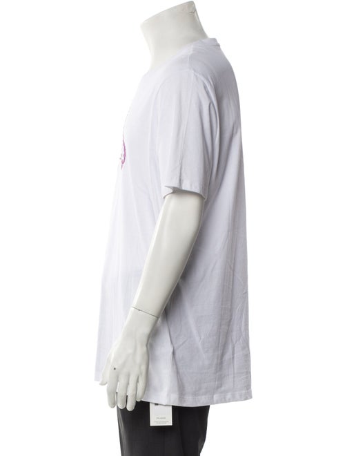 Versace Collection Graphic Print Crew Neck T-Shirt