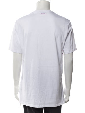 Versace Collection Graphic Print Crew Neck T-Shirt