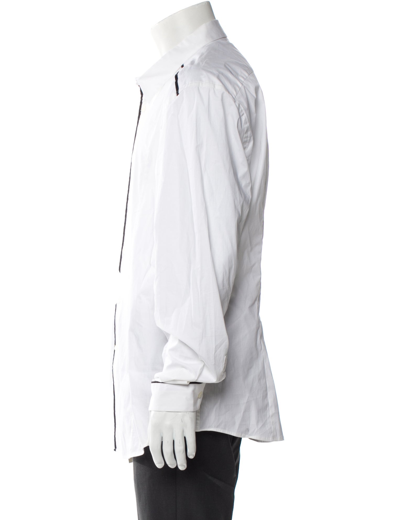 Versace Collection Medusa Insignia Long Sleeve Shirt