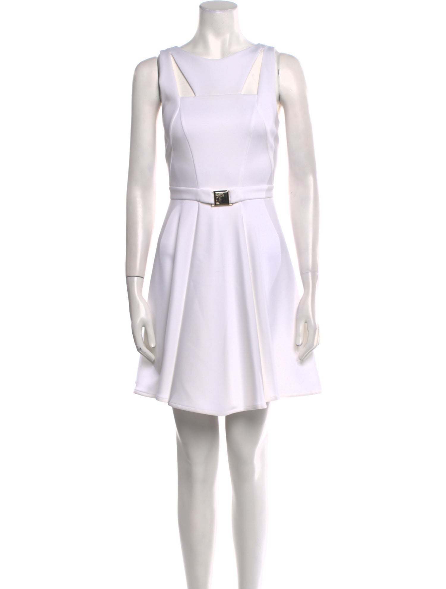 Versace Collection Square Neckline Mini Dress