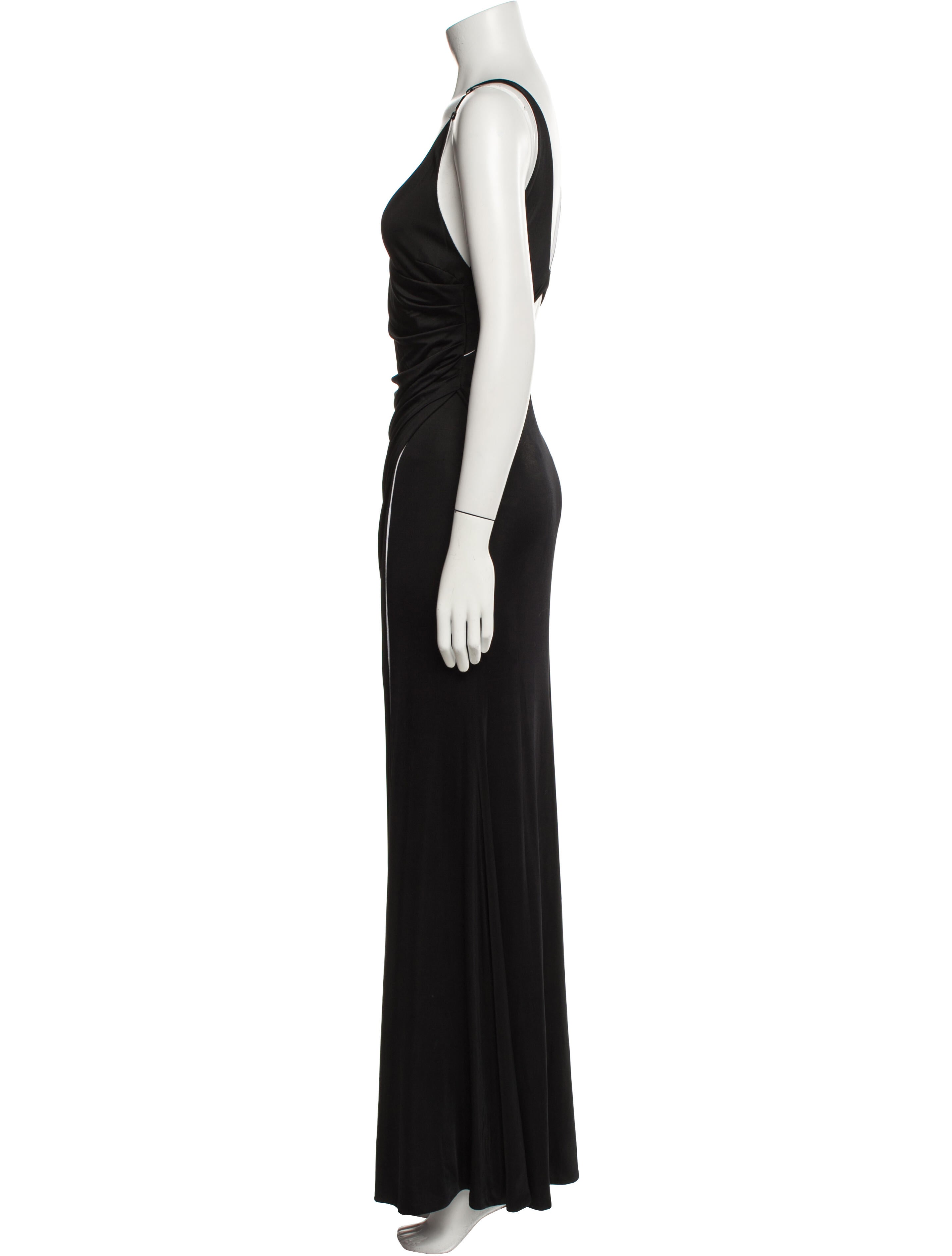 Versace Collection V-Neck Long Dress