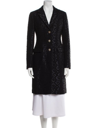 Versace Collection Patterned Coat
