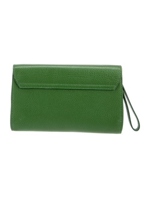 Versace Collection Leather Clutch