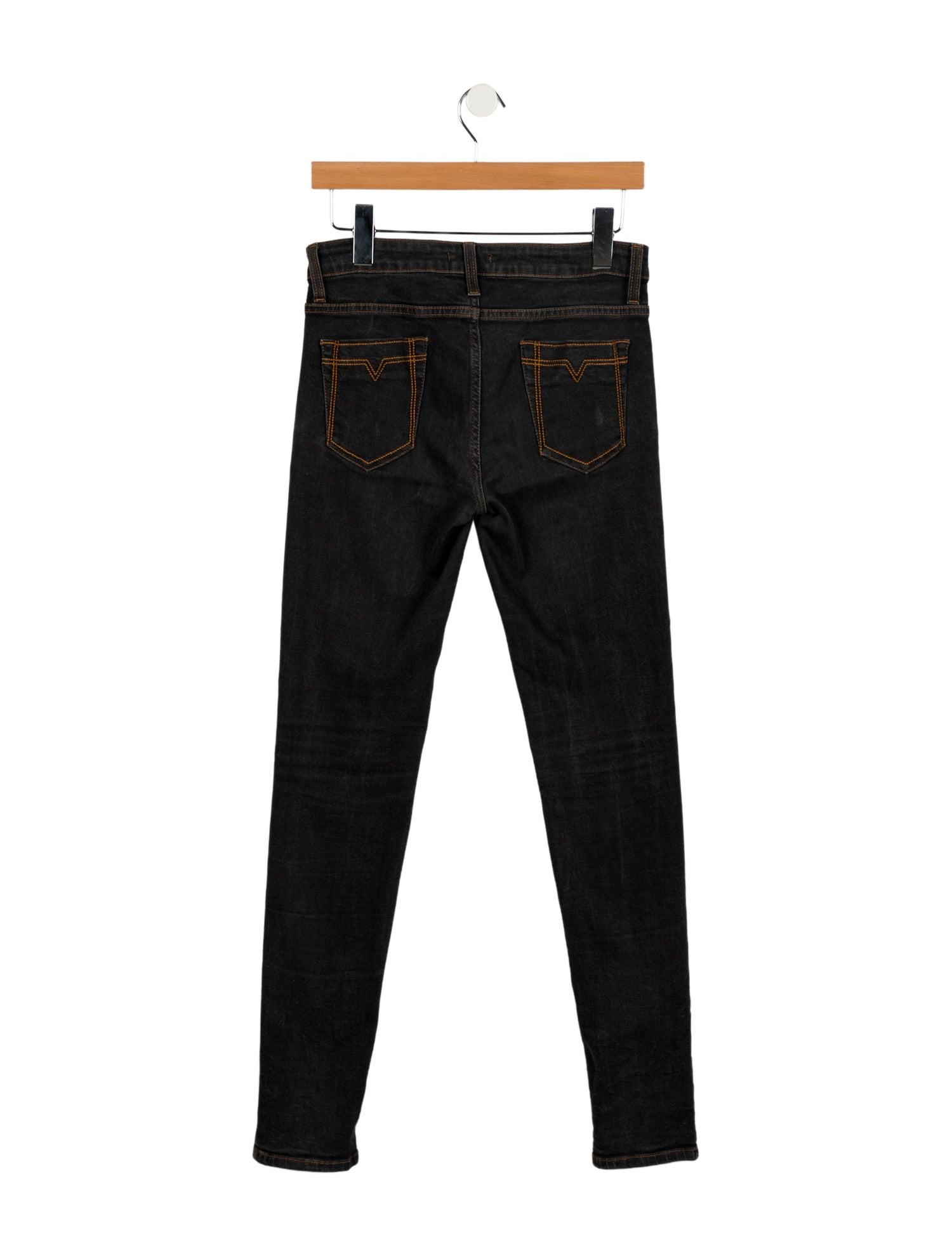 Versace Collection Mid-Rise Skinny Leg Jeans