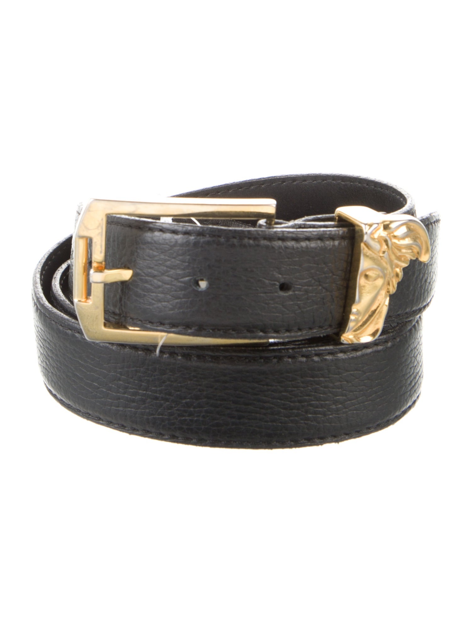 Versace Collection Leather Belt