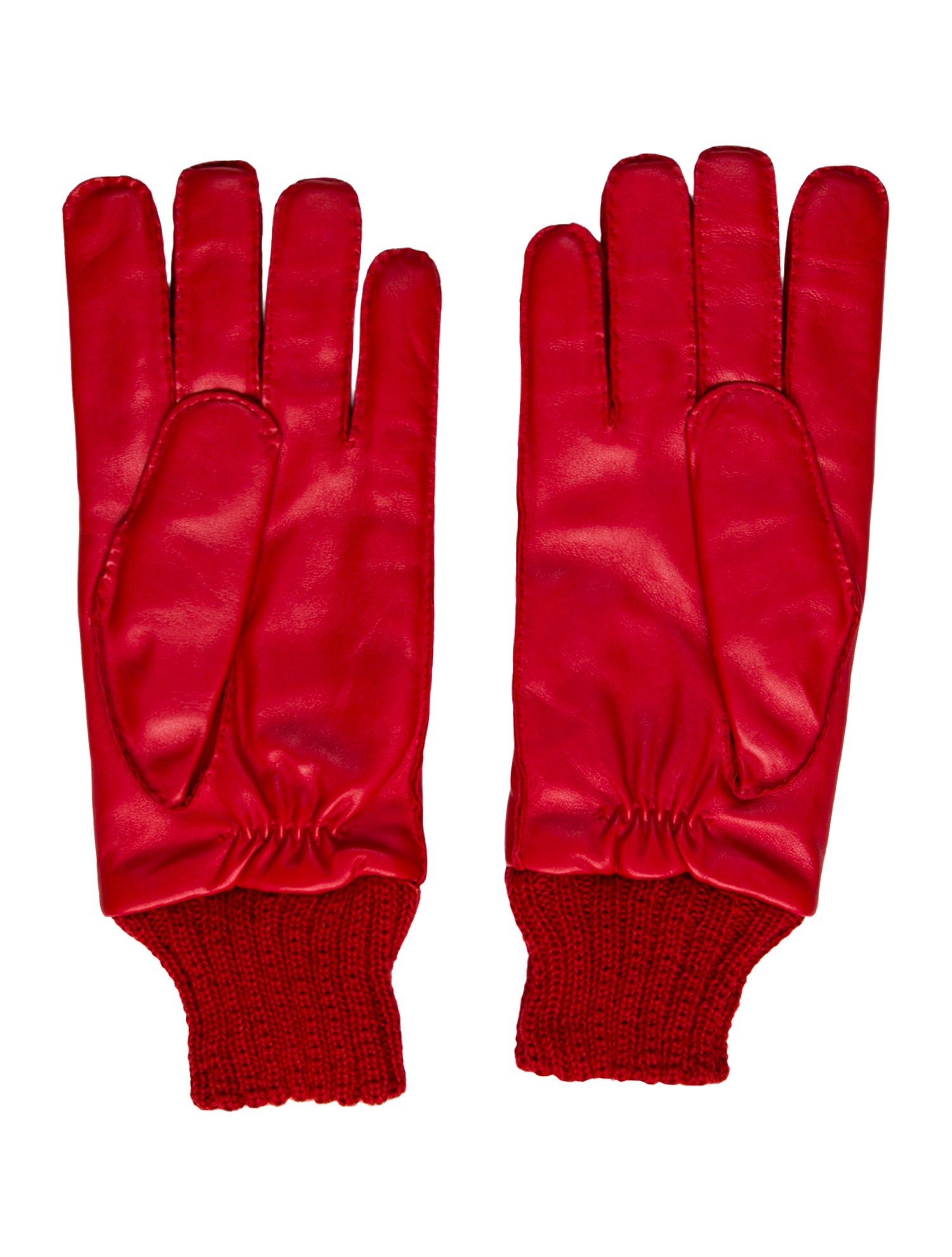 Versace Collection Leather Gloves w/Tags