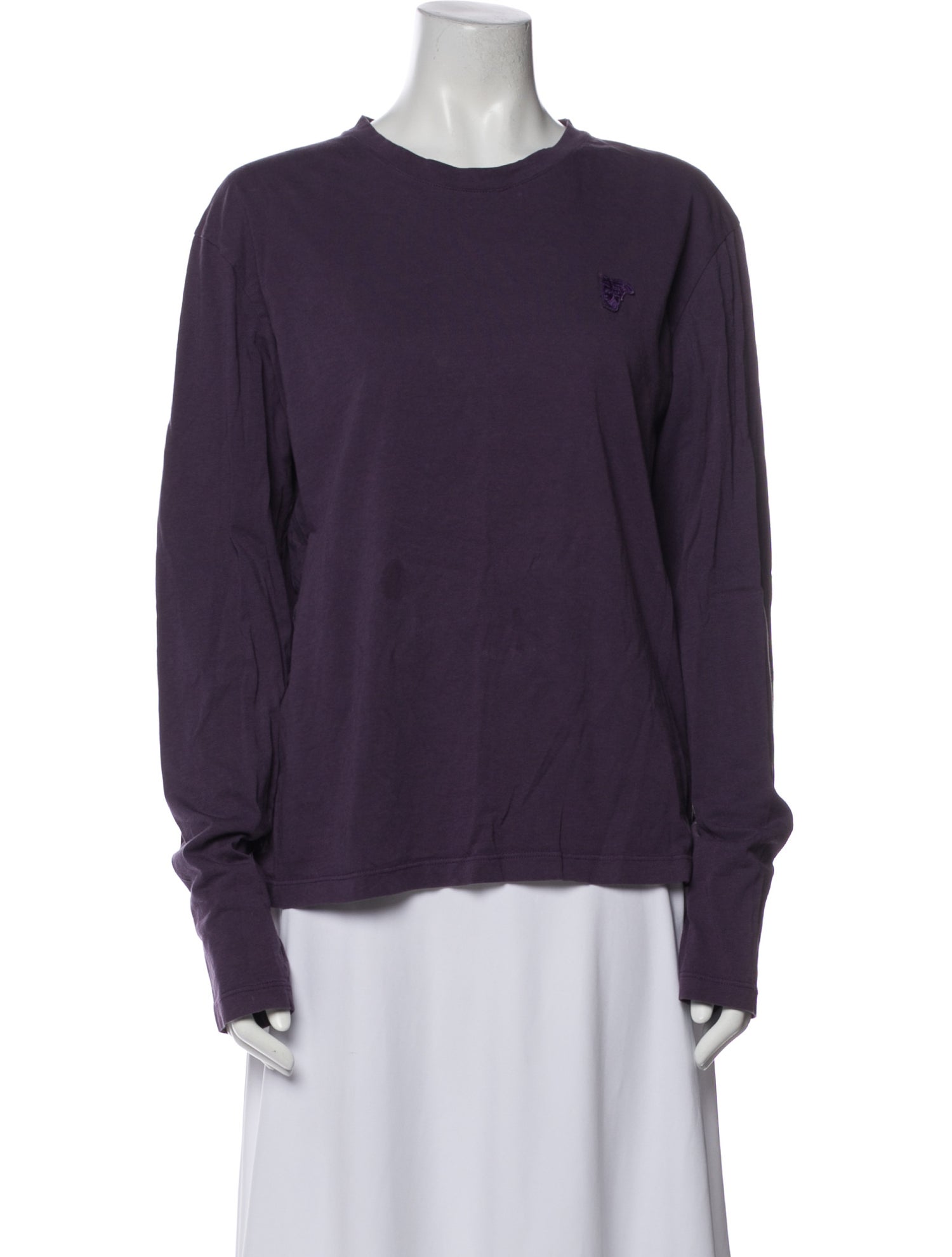 Versace Collection Crew Neck Long Sleeve Sweatshirt