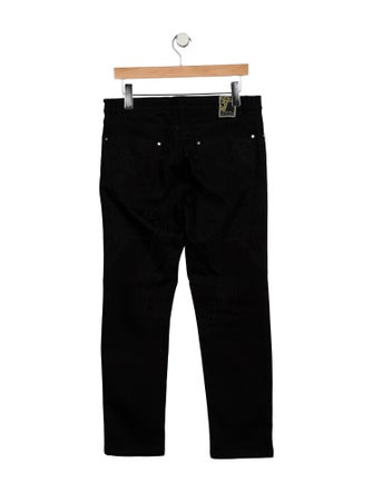 Versace Collection Medusa Insignia Skinny Jeans