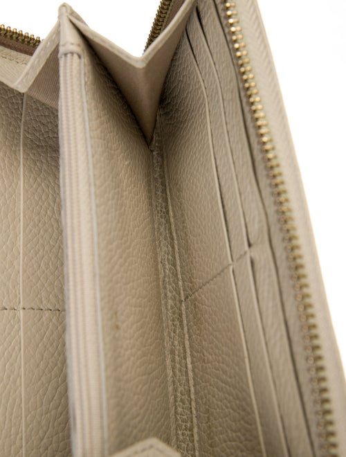 Versace Collection Medusa Insignia Leather Continental Wallet