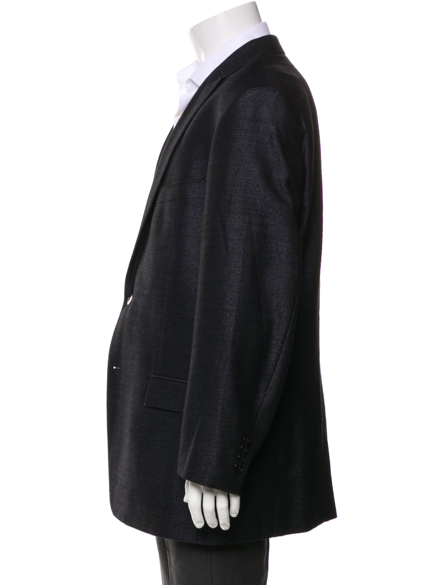 Versace Collection Wool Overcoat