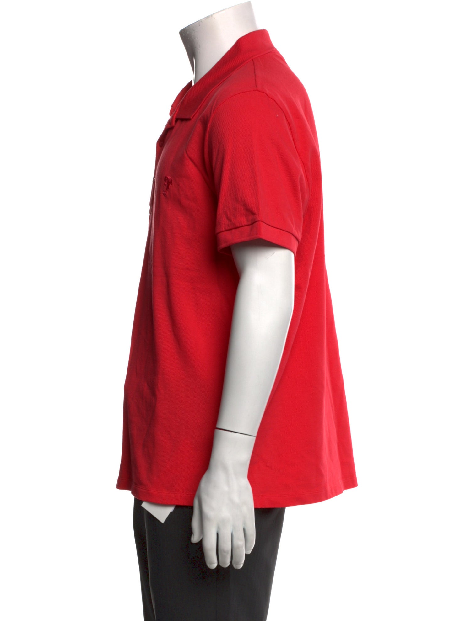 Versace Collection Medusa Insignia Collar Polo Shirt