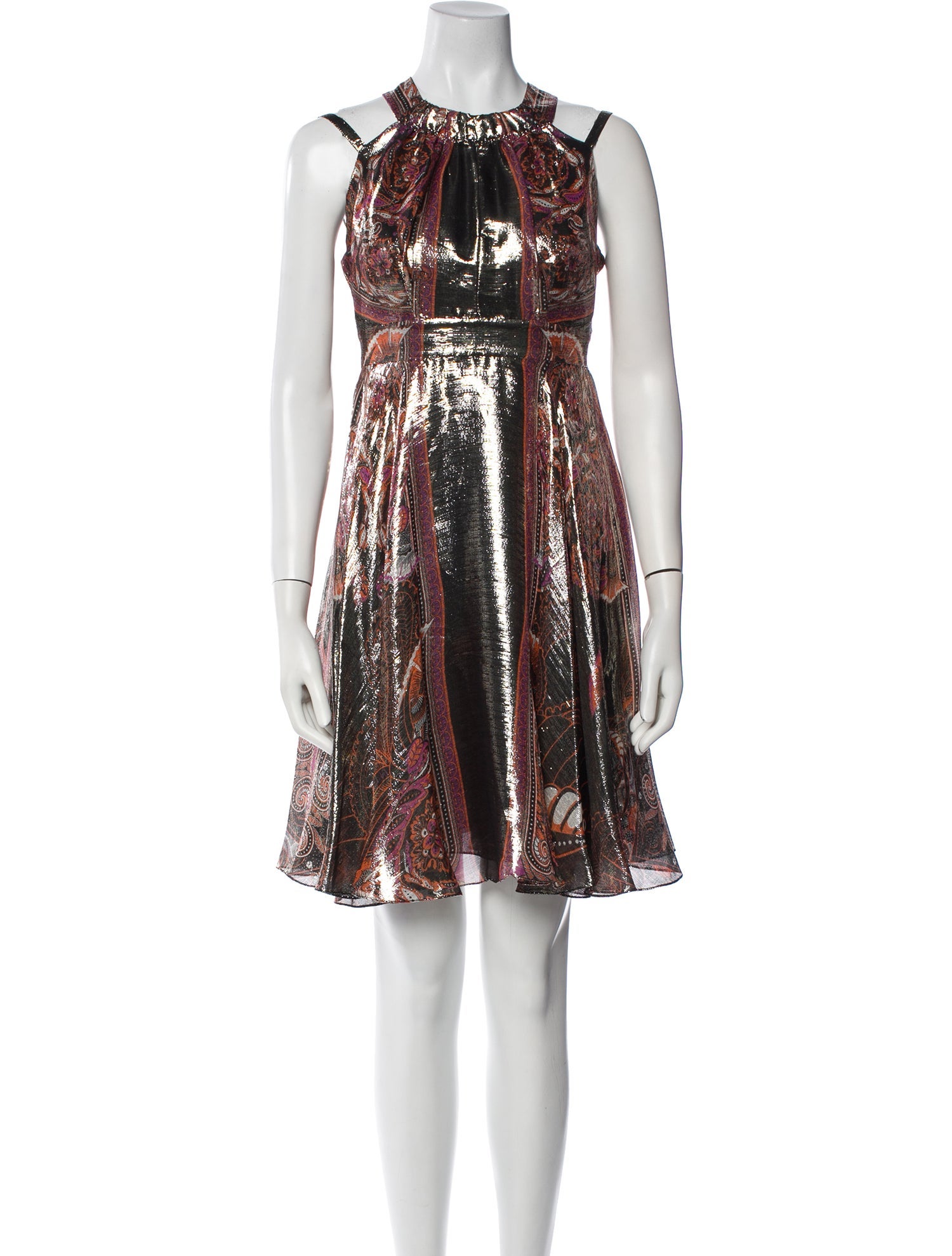 Versace Collection Silk Mini Dress w/ Tags