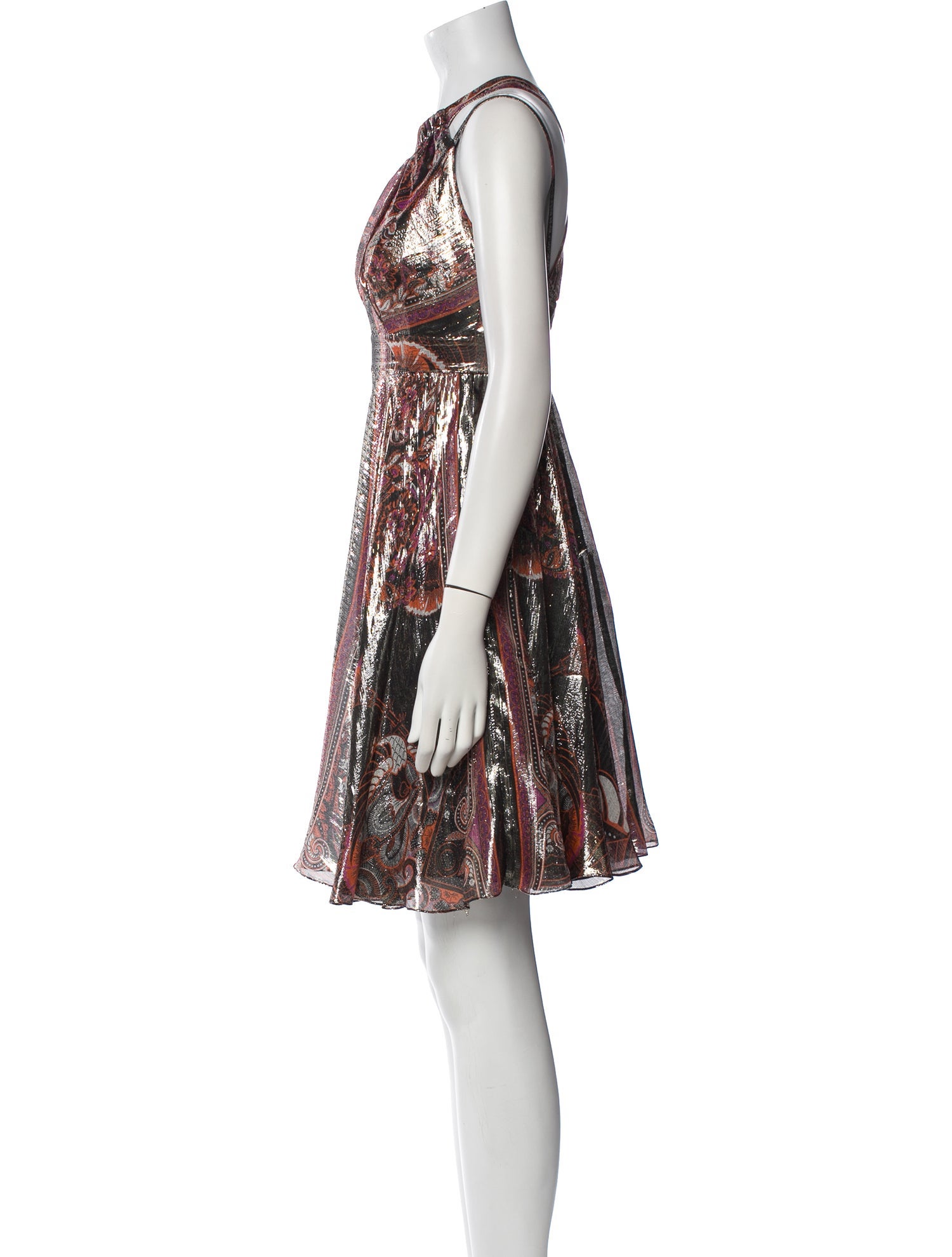 Versace Collection Silk Mini Dress w/ Tags