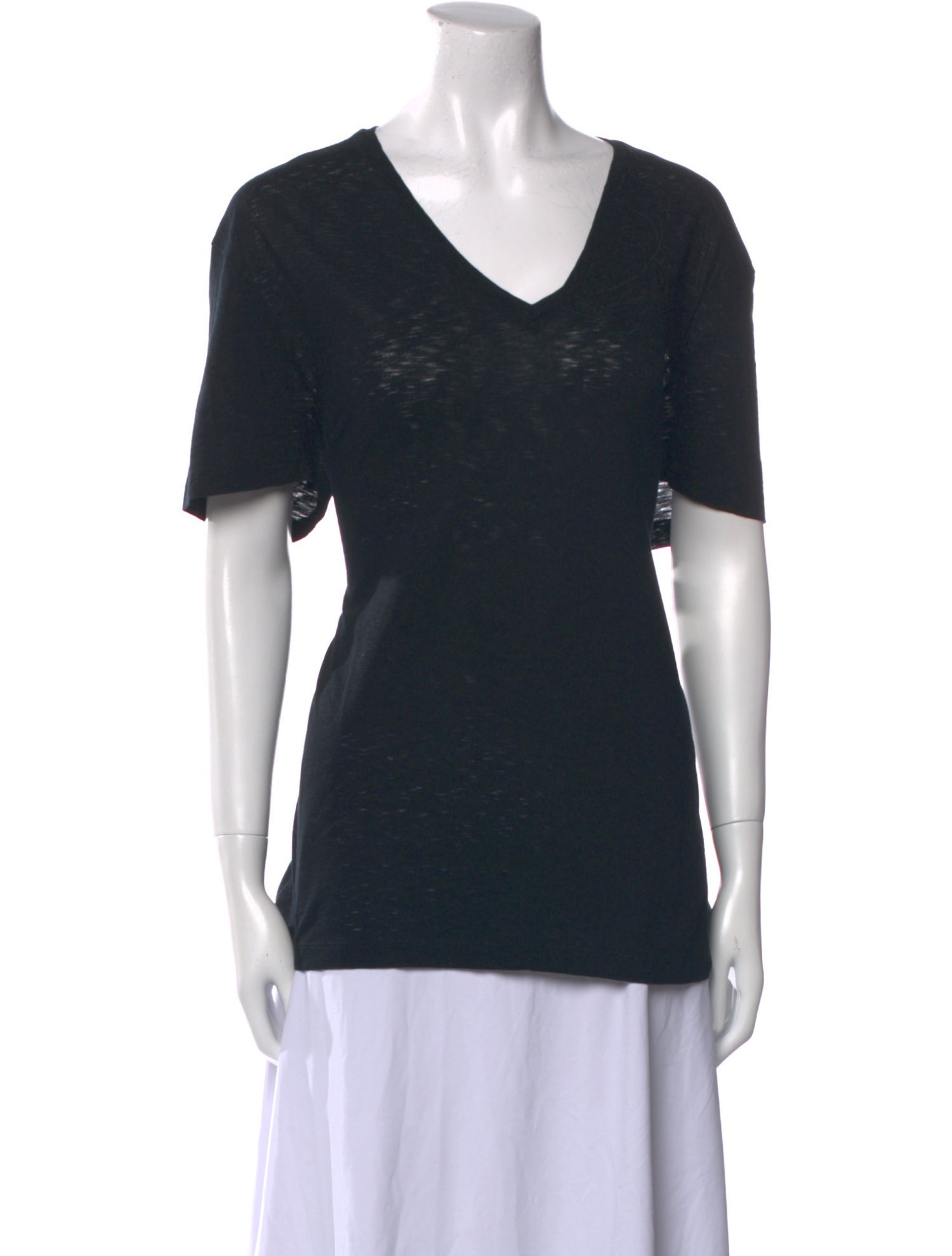 Versace Collection V-Neck Short Sleeve T-Shirt