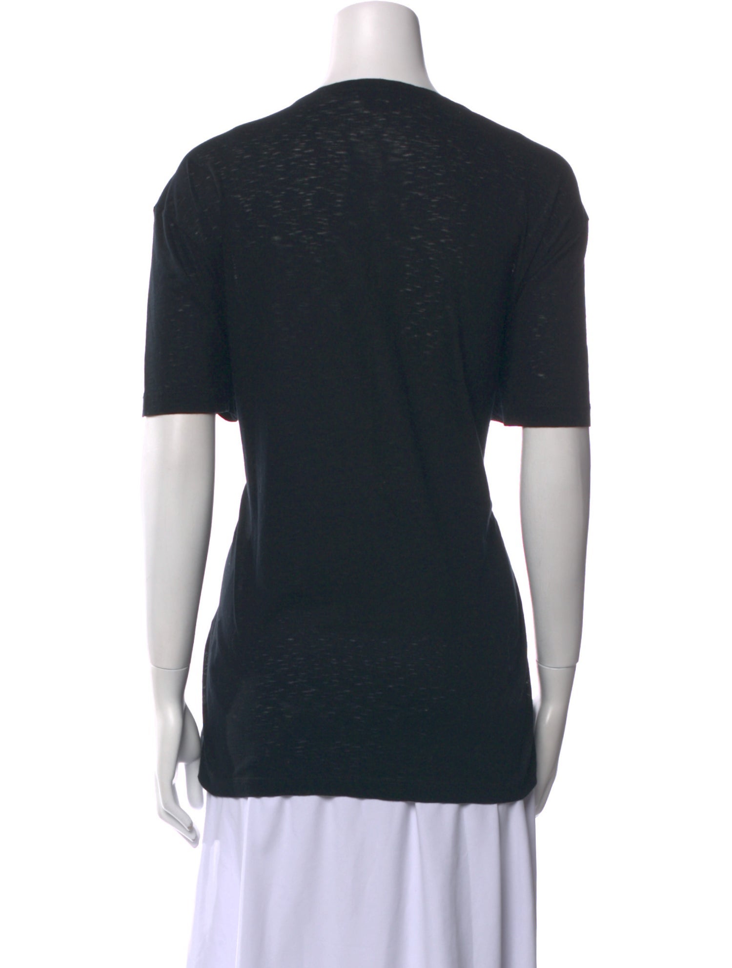 Versace Collection V-Neck Short Sleeve T-Shirt