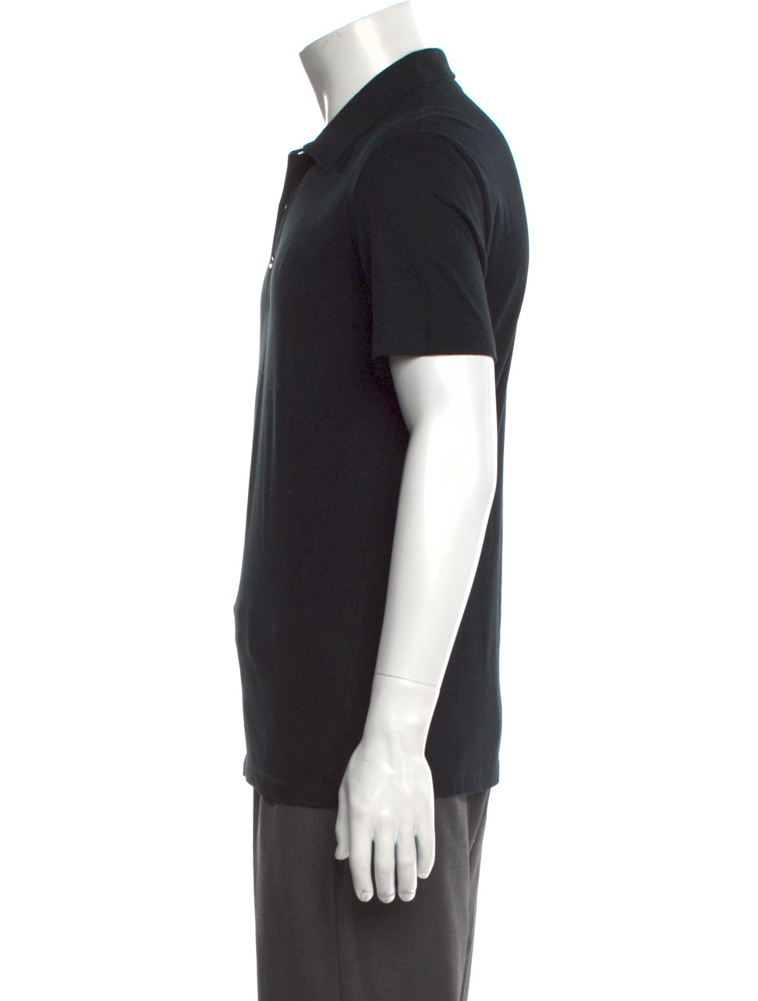 Versace Collection Crew Neck Short Sleeve Polo Shirt