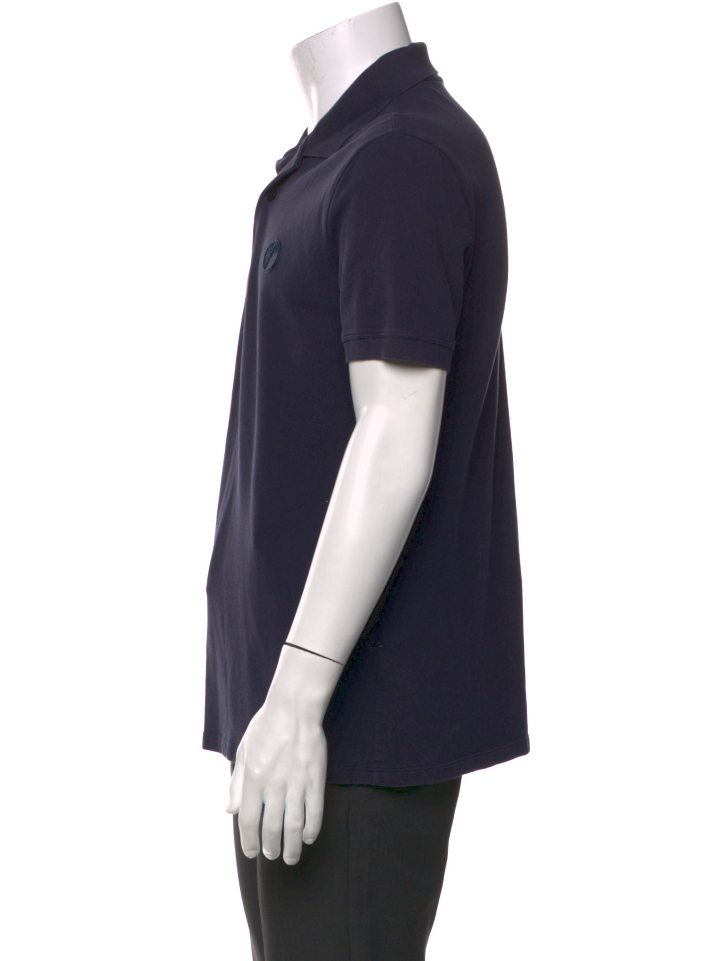 Versace Collection Crew Neck Short Sleeve Polo Shirt