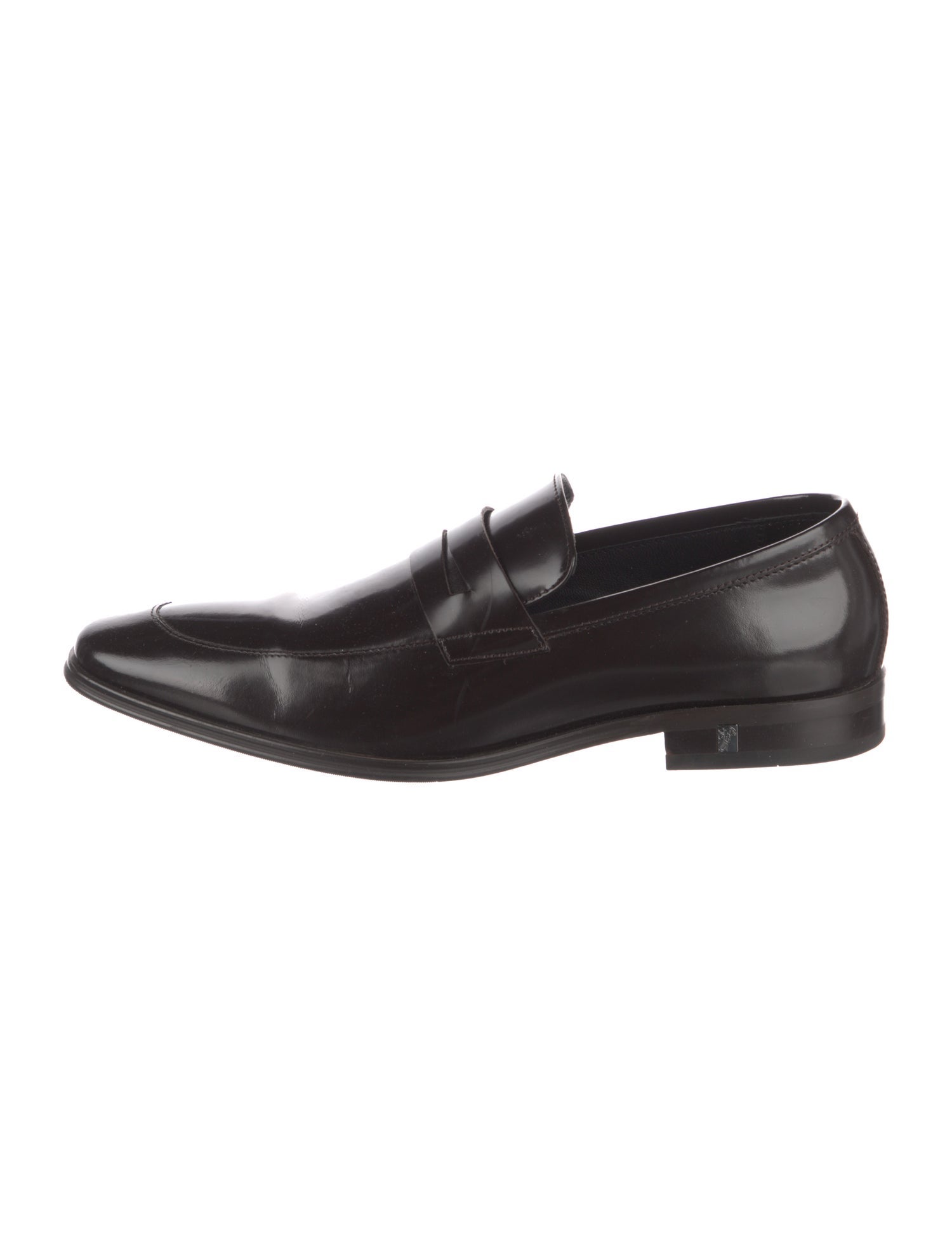 Versace Collection Patent Leather Dress Loafers