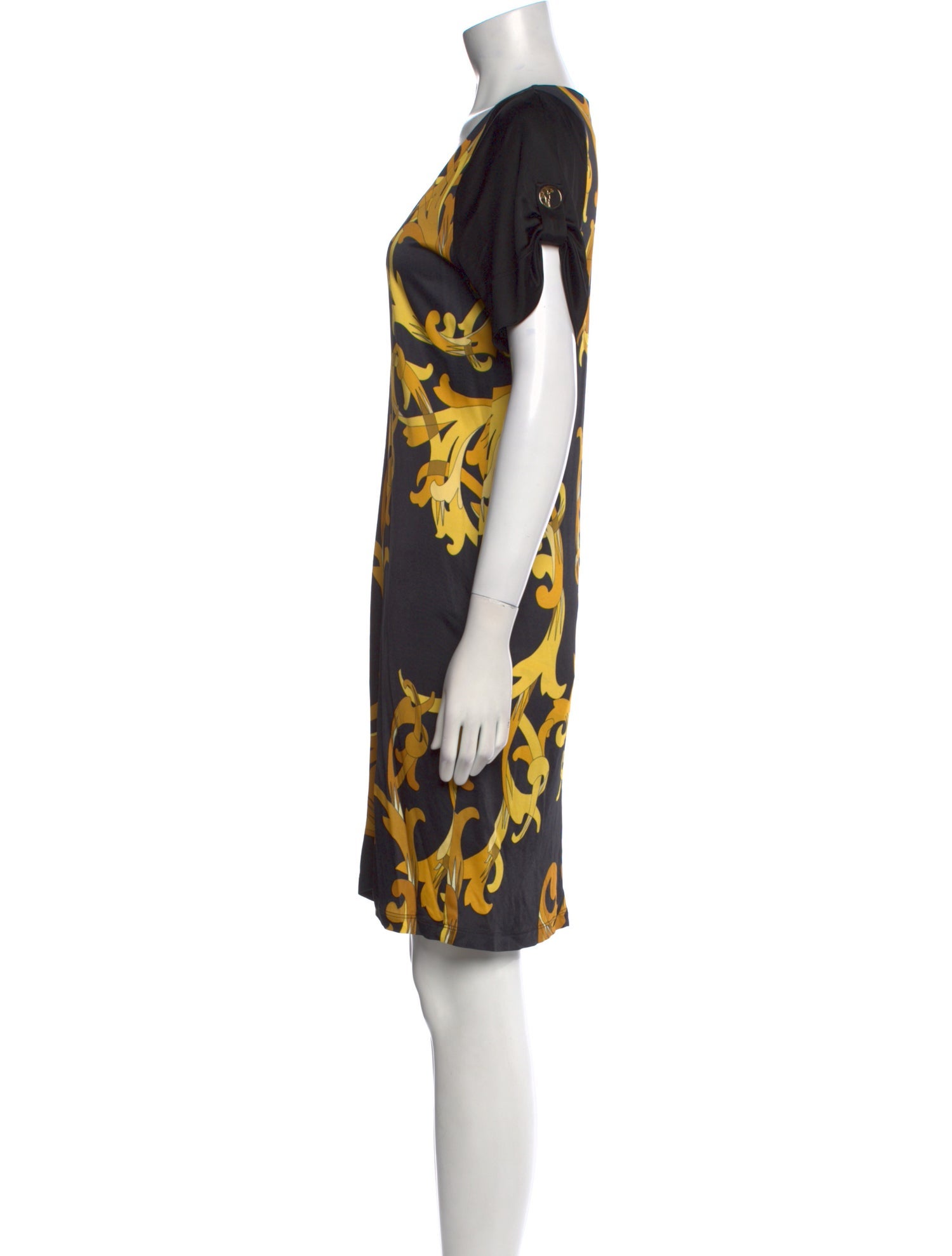 Versace Collection Printed Mini Dress