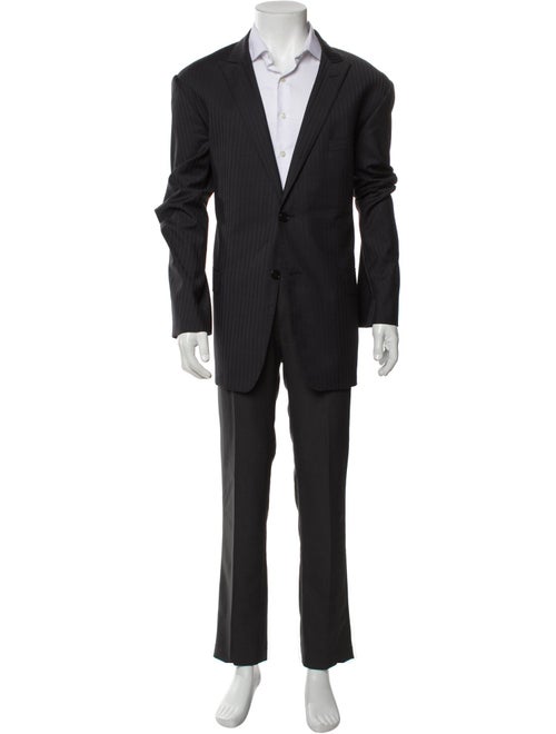 Versace Collection Virgin Wool Overcoat