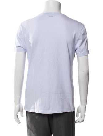 Versace Collection Graphic Print Crew Neck T-Shirt