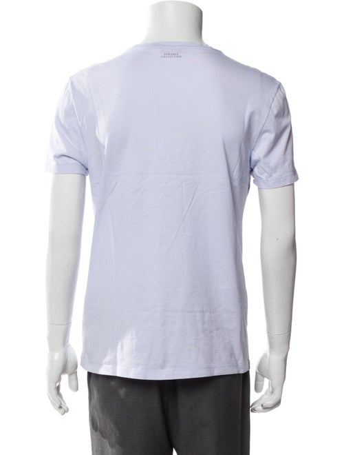 Versace Collection Graphic Print Crew Neck T-Shirt