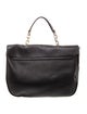 Versace Collection Leather Top Handle Bag