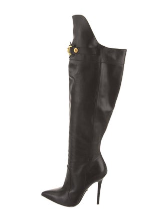 Versace Collection Leather Boots